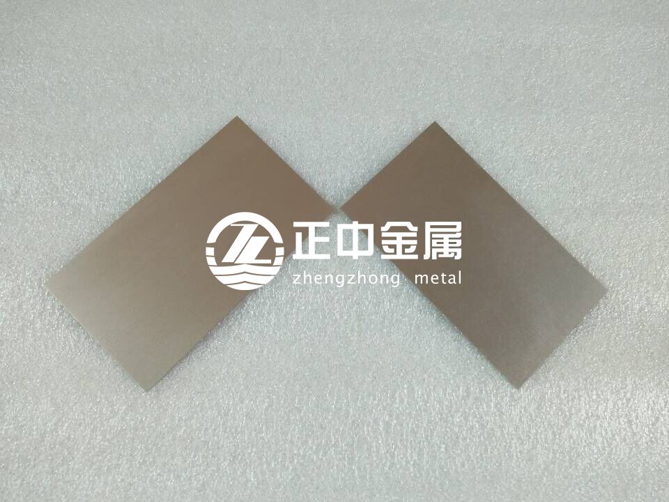 寶雞正中有色金屬鉭板、鉭片、鉭合金板、鉭靶板供貨材質(zhì)及標準
